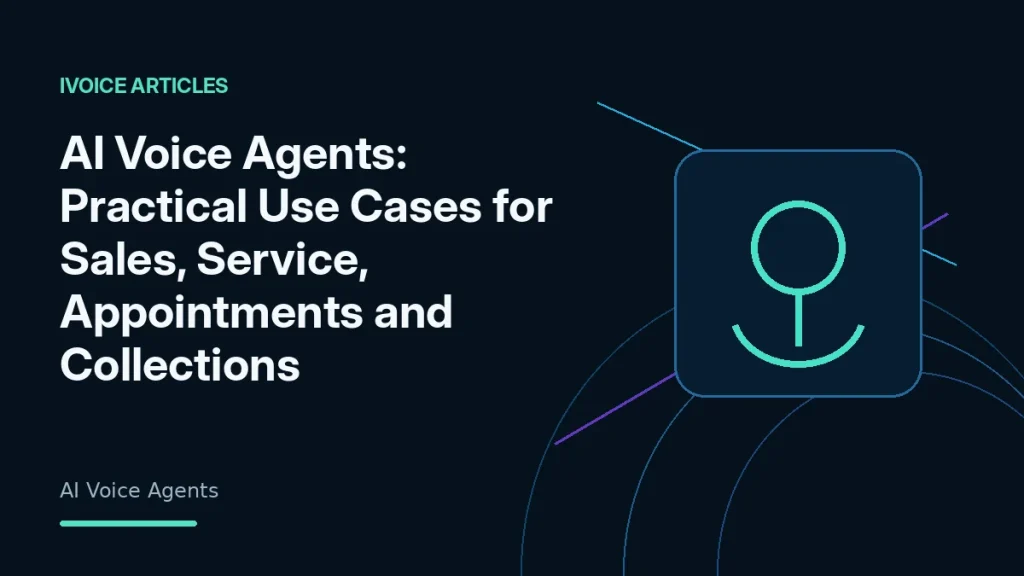 AI Voice Agents automating customer conversations and business workflows - iVoice